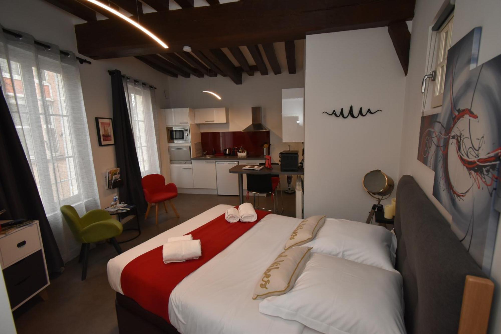 Appartement Le Saint-aignan, Nuits-chartraines, Parking Privé, 3 étoiles
